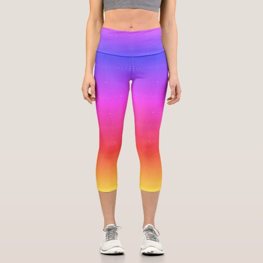 虹 カプリレギンス (正面)