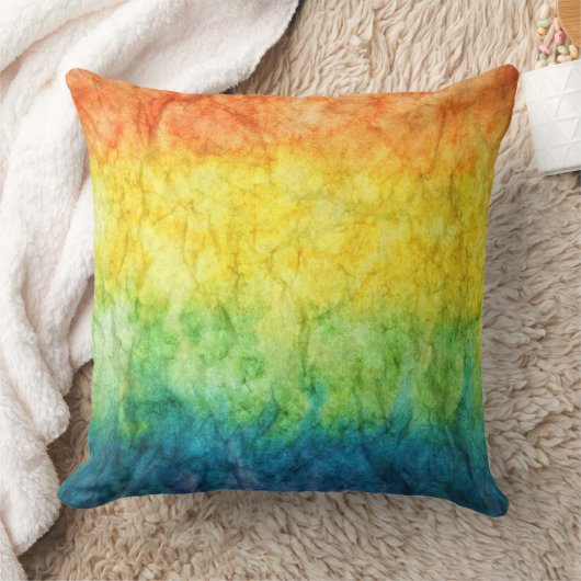 虹 クッション (ブランケット)