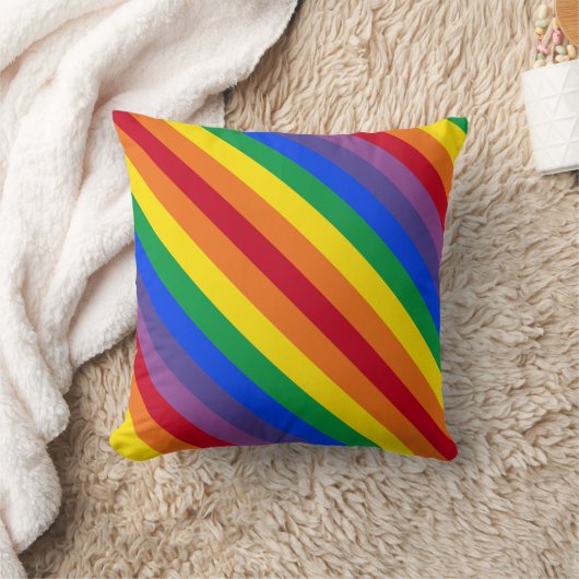 虹 クッション (ブランケット)