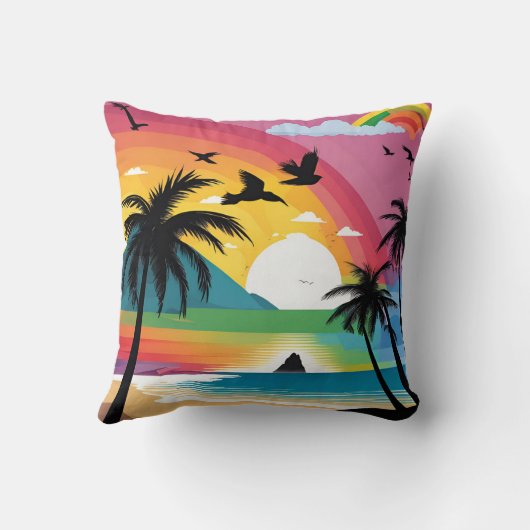 虹 クッション (裏面)