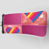 虹 ゴルフヘッドカバー (正面)