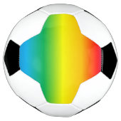 虹 サッカーボール (回転)