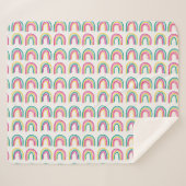 虹 シェルパブランケット (正面(横))