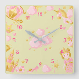 虹  スクエア壁時計