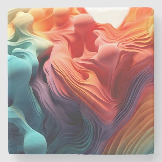 虹 ストーンコースター (正面)