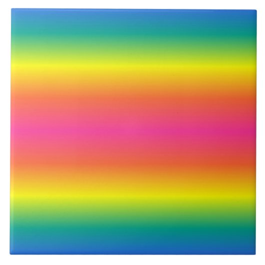 虹 タイル (正面)