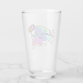 虹 タンブラーグラス (裏面)