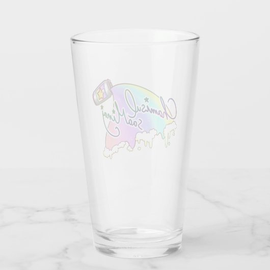 虹 タンブラーグラス (裏面)