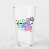 虹 タンブラーグラス (正面)