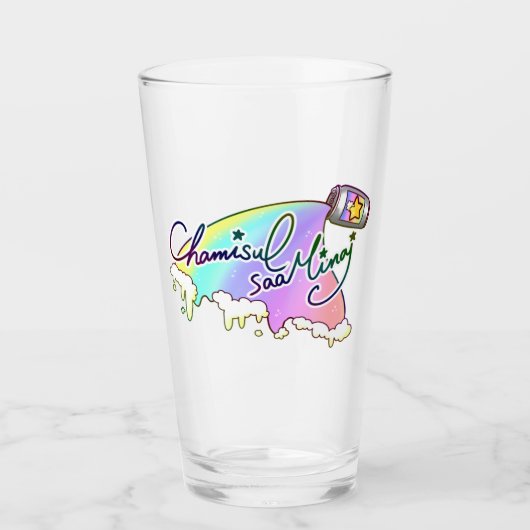 虹 タンブラーグラス (正面)