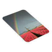 虹、チューリップ、風車の垂直磁石 マグネット (右側)