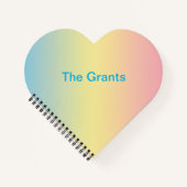 虹 – ノートブック (正面)