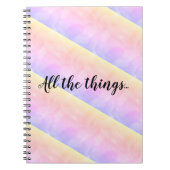 虹 ノートブック (正面)