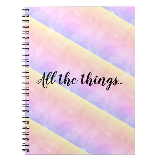 虹 ノートブック (正面)