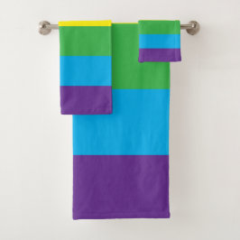 虹 バスタオルセット