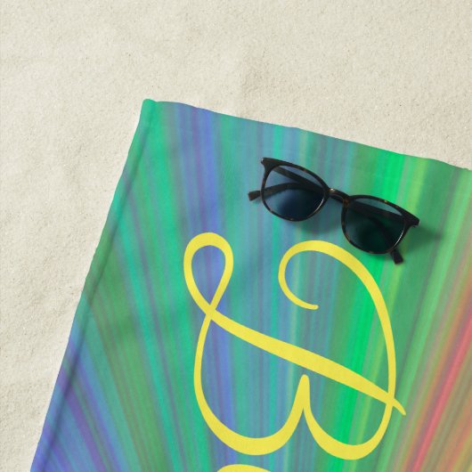 虹 ビーチタオル (インサイチュ)