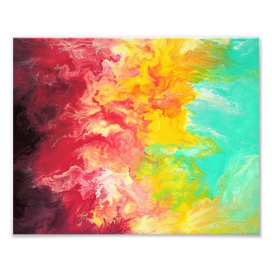 虹 フォトプリント            (正面)