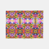 虹 フリースブランケット (正面(横))