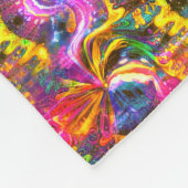 虹 フリースブランケット (角)