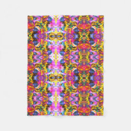 虹 フリースブランケット