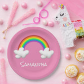 虹 ペーパープレート (パーティー)