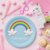 虹 ペーパープレート (パーティー)