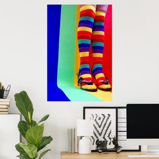 虹 ポスター (ホームオフィス)