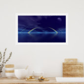 虹 ポスター (キッチン)