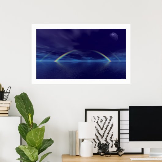 虹 ポスター (ホームオフィス)