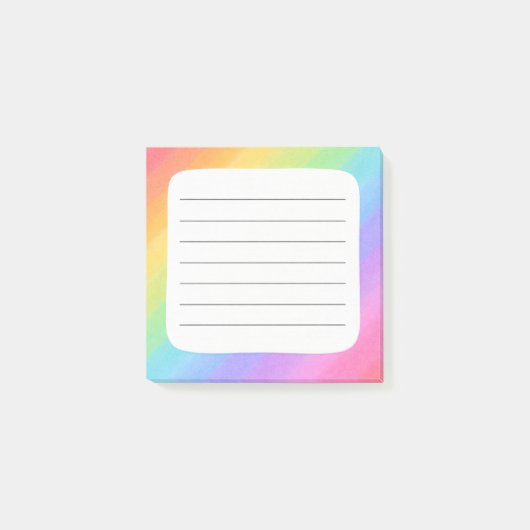 虹 ポストイット (正面)