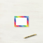 虹 ポストイット (デスク上)