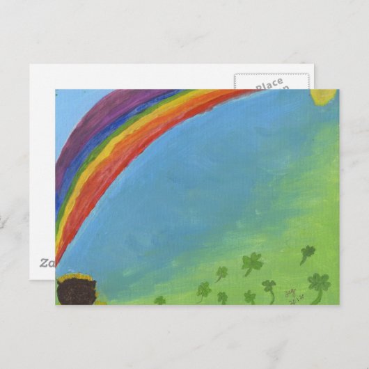 虹 ポストカード (正面/裏面)
