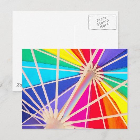 虹 ポストカード (正面/裏面)