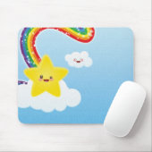 虹 マウスパッド (マウス)