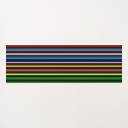 虹 ヨガマット (裏面(横))