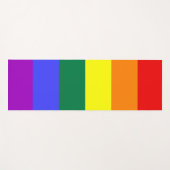 虹 ヨガマット (正面(横))