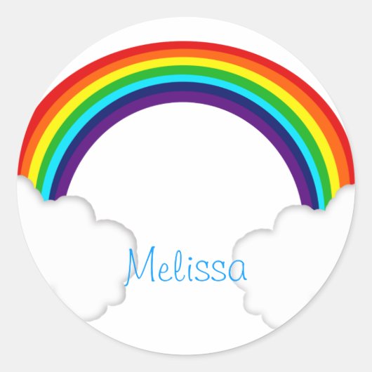 虹 ラウンドシール (正面)