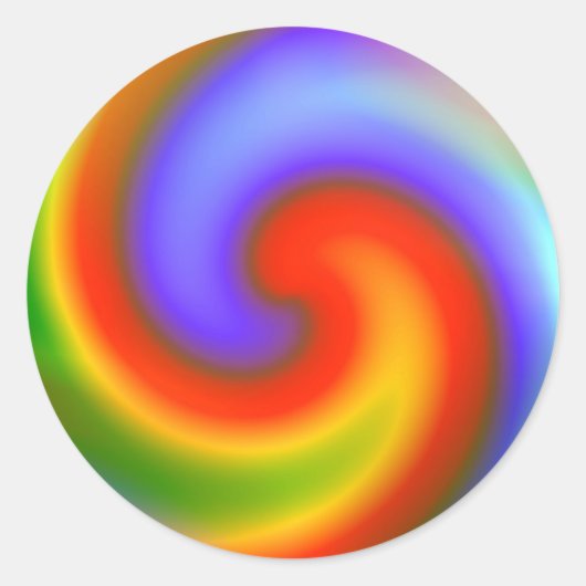 虹 ラウンドシール (正面)