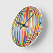 虹 ラウンド壁時計 (傾斜)