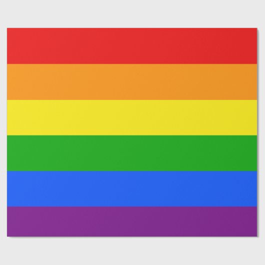 "虹" ラッピングペーパー (フラット)