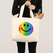 虹 ラージトートバッグ (正面(商品))