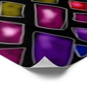 虹「世界の光イエス」 ポスター (角)