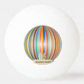 虹 卓球ボール (裏面)