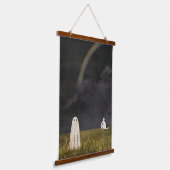 虹 吊り下げ型タペストリー (傾斜あり)