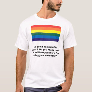 虹、同性愛を嫌悪する親ですか。 r…して下さい tシャツ