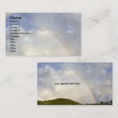 虹! 名刺 (正面/裏面)