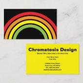 虹 名刺 (正面/裏面)