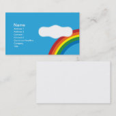 虹 名刺 (正面/裏面)