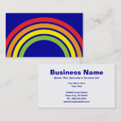 虹 名刺 (正面/裏面)