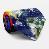 虹、地球、愛あなた/プラネットと平等 ネクタイ (ロール)